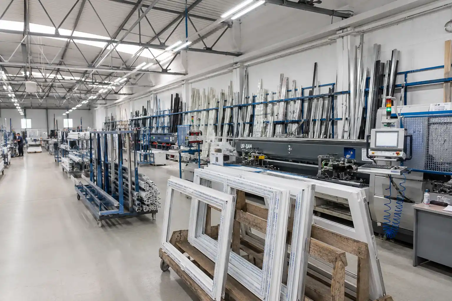 PVC window factory